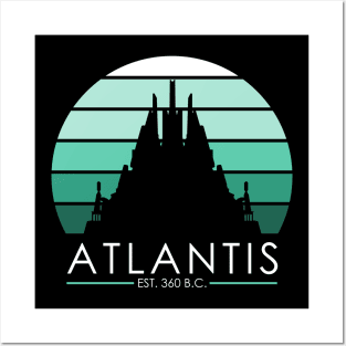City of Atlantis Posters and Art